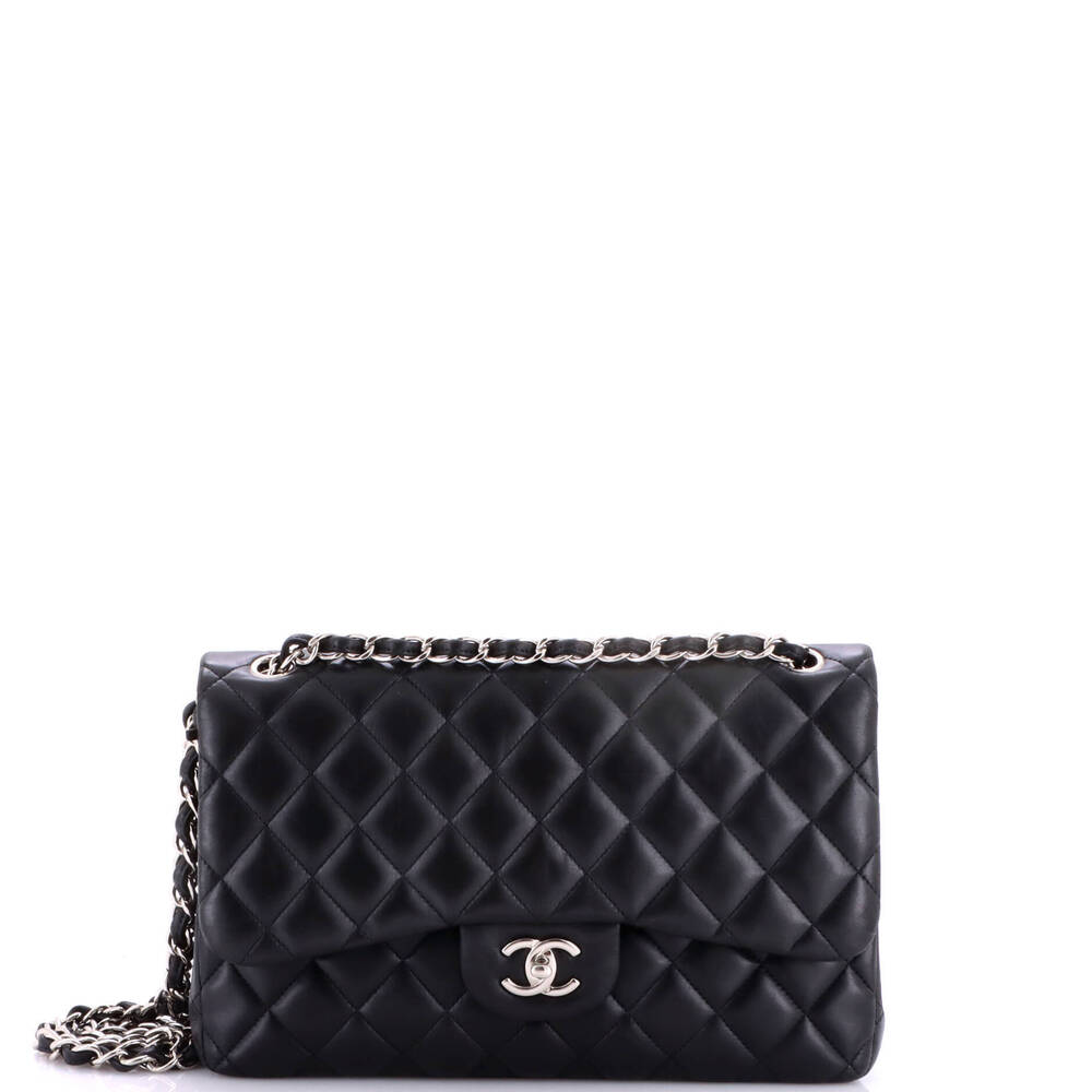 Chanel Jumbo Classic Double Flap Bag Quilted Lambskin